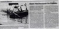 Hochwassereinsatz am Bodensee (9.6.99)